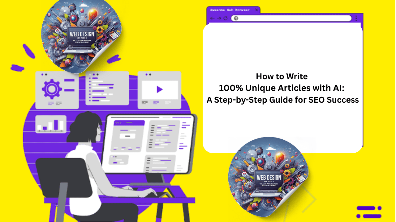 How to Write 100% Unique Articles with AI